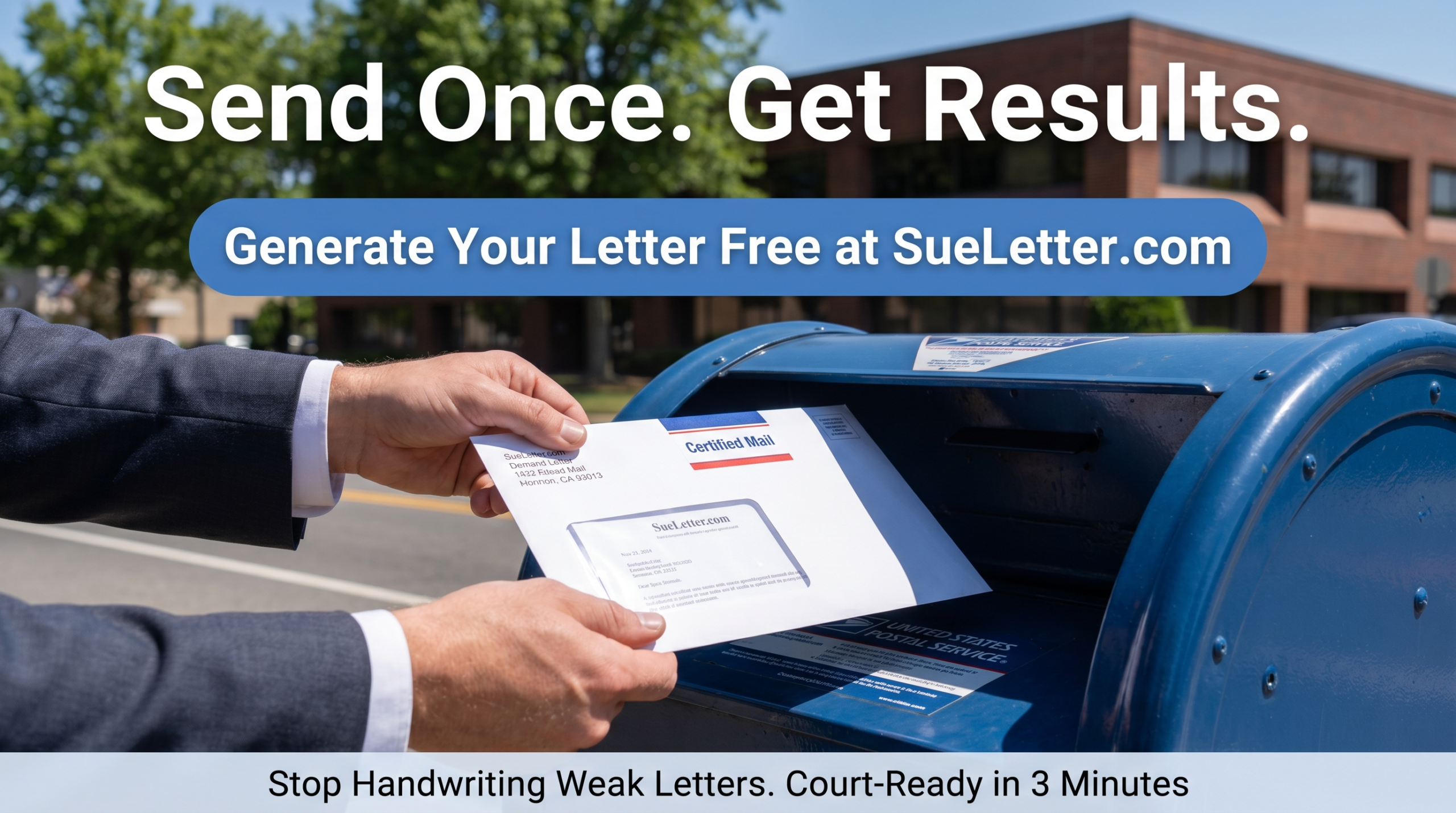 Can A Demand Letter Be HandWritten - SueLetter
